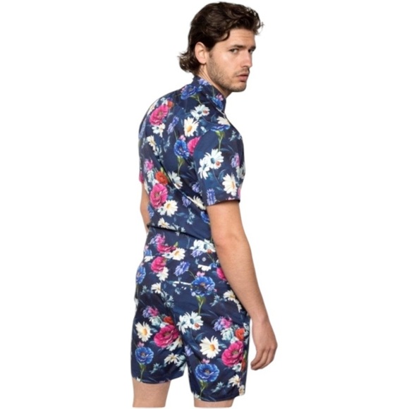 ROMPER JACK FLORAL PASSION ROMPER SIZE LARGE - Picture 3 of 15